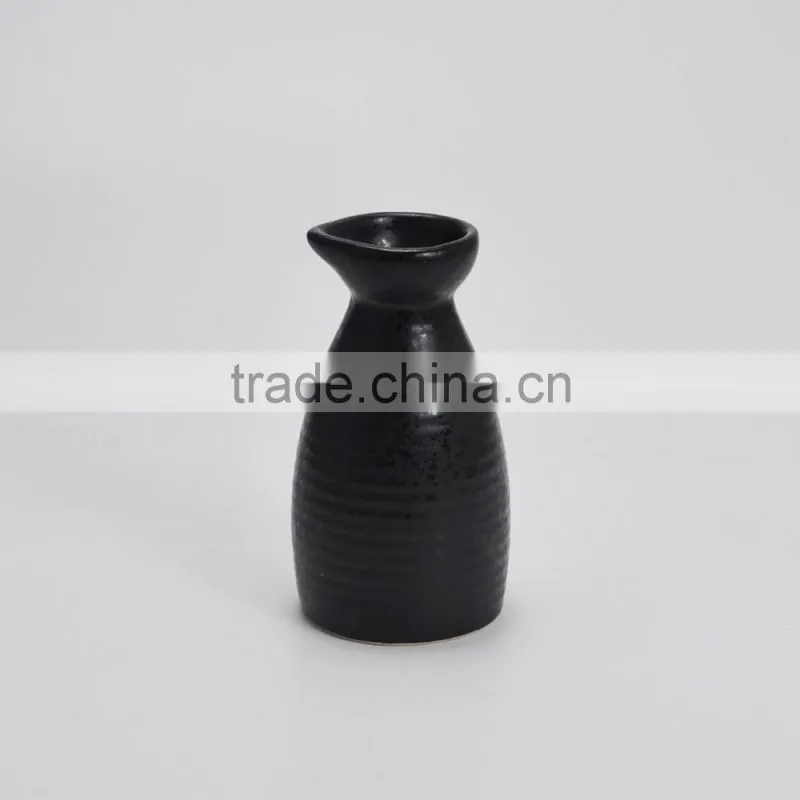 220ML Hand Painting Japanese Style Ceramic Sake Bottle, Vintage Ceramic Wine Bottle