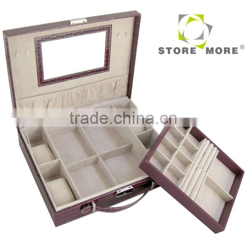 Purple Jewelry Box Good Quality Custom Jewelry Sets Packaging