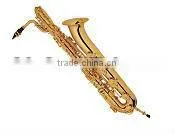 Straight type gold brass soprano saxophone