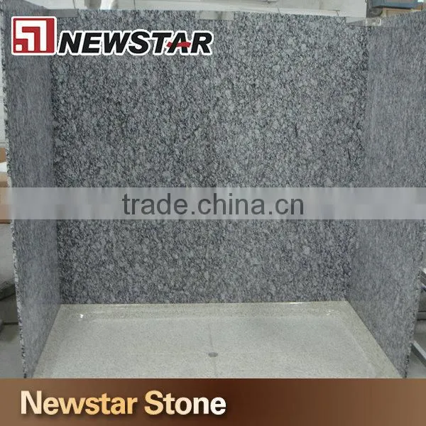 Chinese popular natural stone slab shower wall