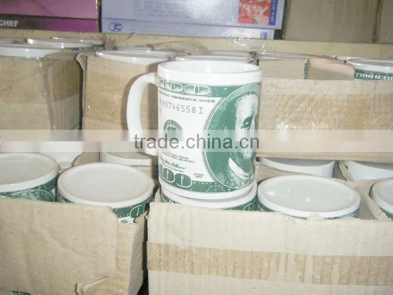 High Quality Ceramic Porcelain Cup Mug with Custom Decor