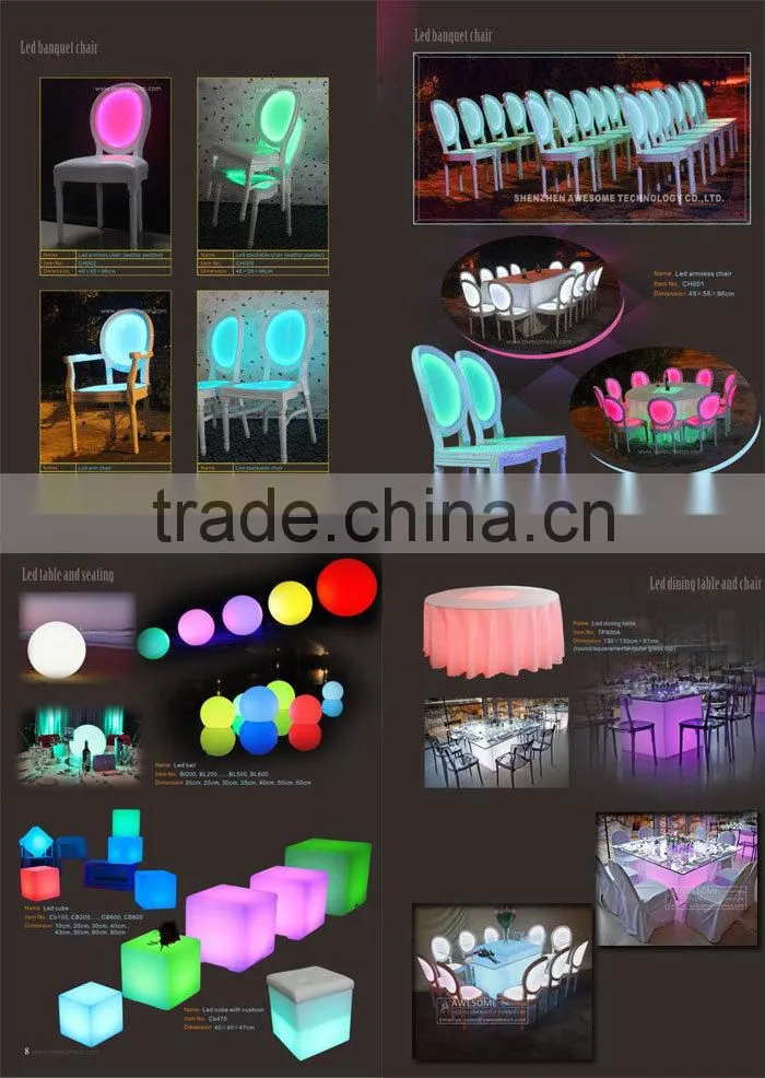 colour changing commercial led outdoor lighting portable bar furniture (BC180)