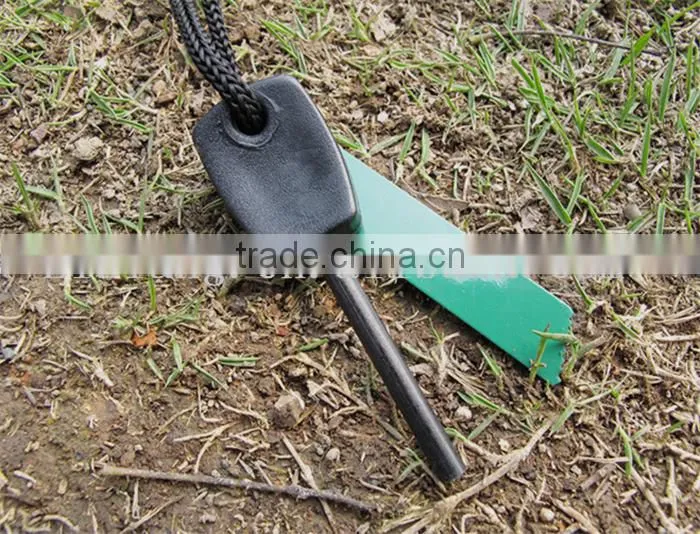 Outdoor Emergency Survival Fi Portable Magnesium Flint Stone
