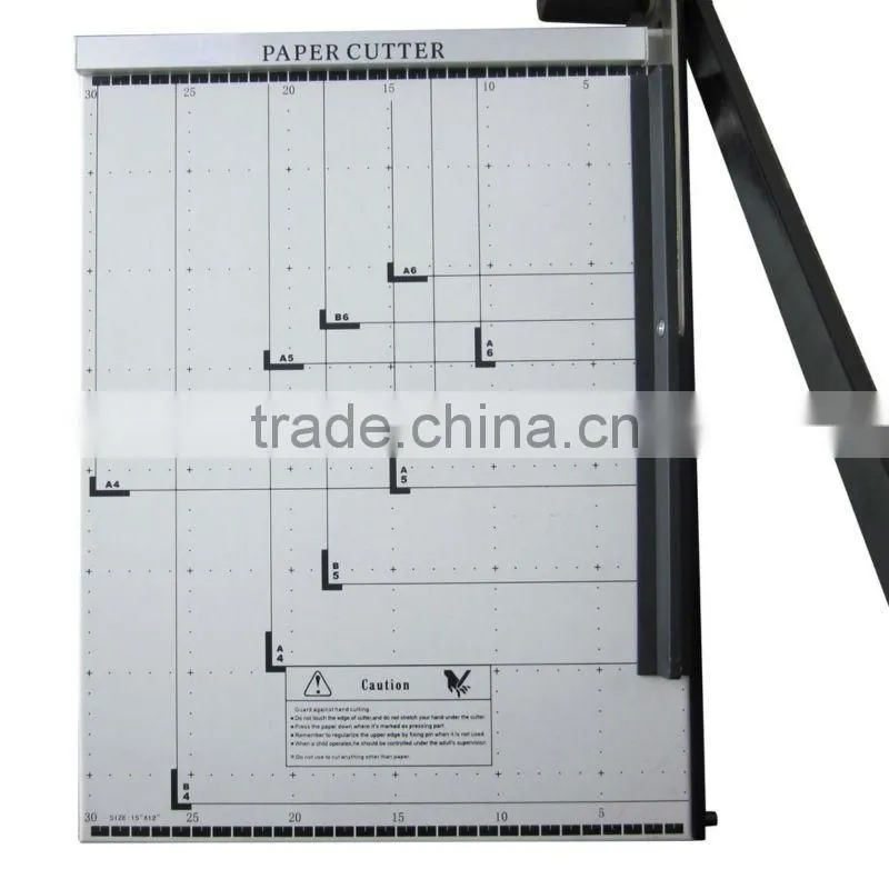 Office desktop A4,B4 size multifunctional guillotine hand paper cutter,ID photo cutter
