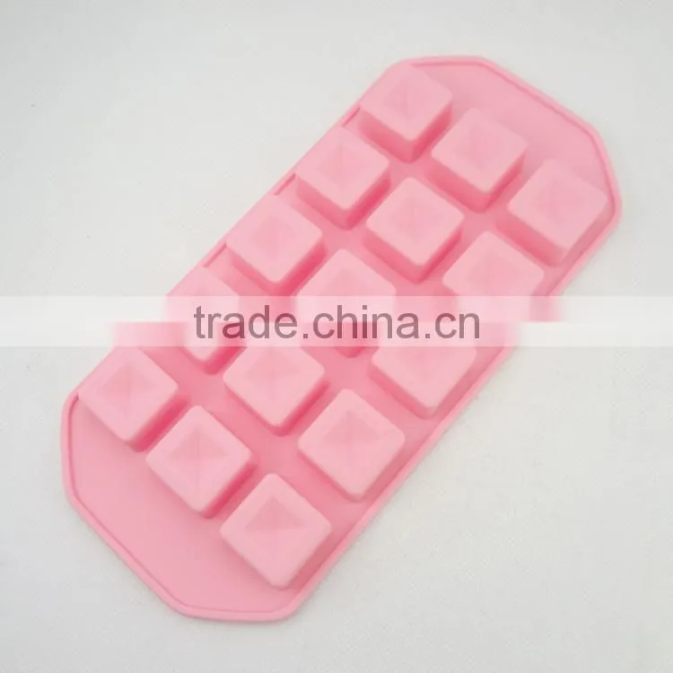 15 cup three-dimensional chocolate silicone ice and cake use tray