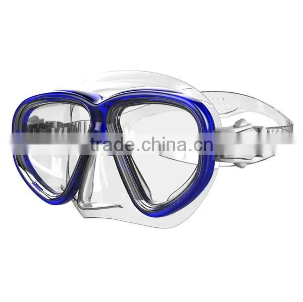 Popular professional diving mask, tempered glass mask(MK-500)
