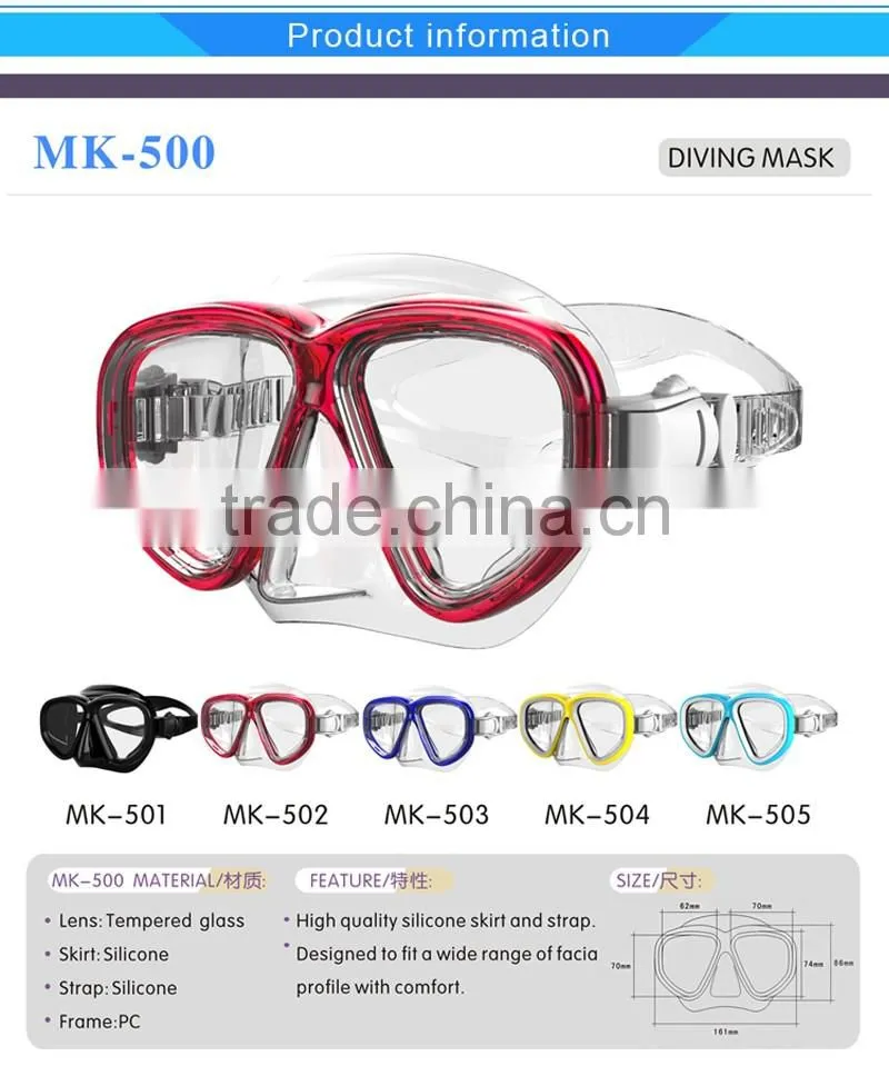 High Quality Mask,Snorkel And FinsSet With Factory price