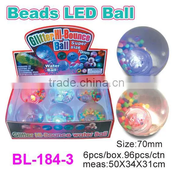 Promotional Glitter Frog Bounce Ball/Hi Glitter Bounce Ball