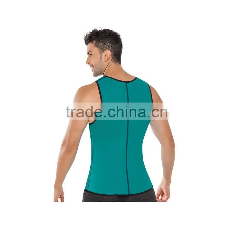 Slim body shaper neoprene mens slimming vest sexy undershirt vests