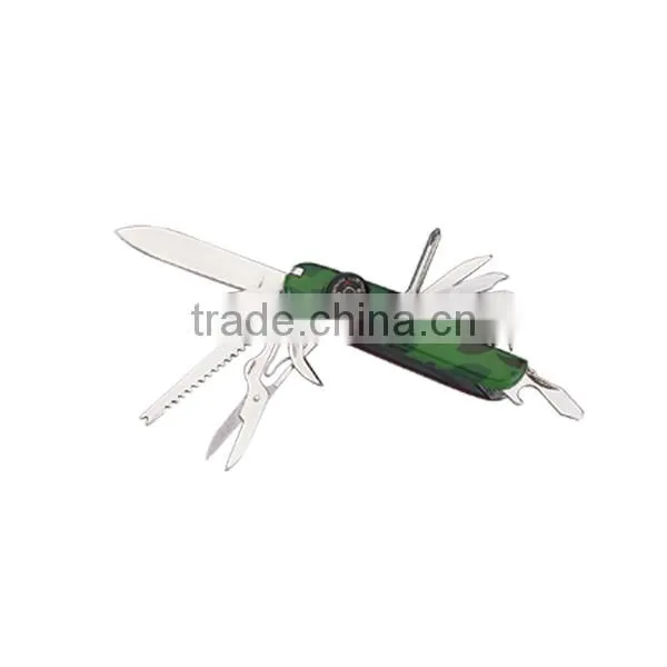 A21-5011L1F Stainless Steel Multi-functional Pocket Knives with Compass