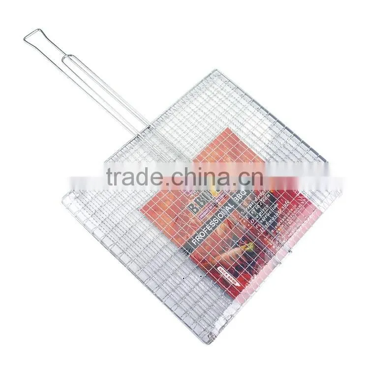 Flat plate grill rack