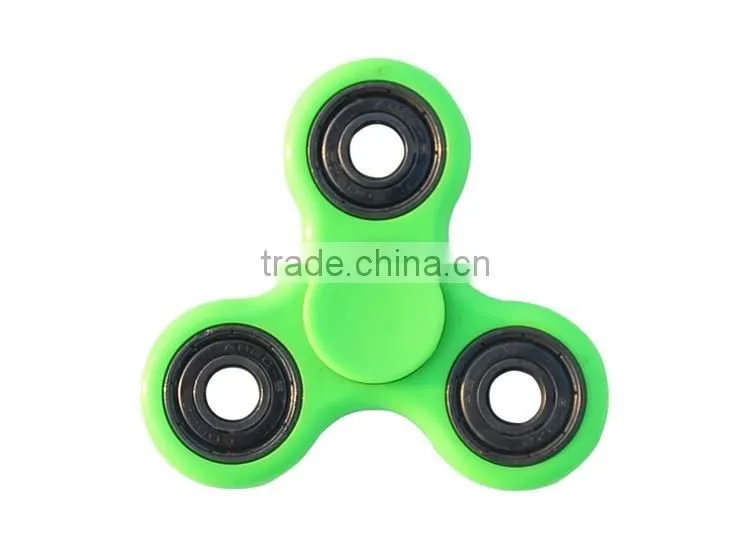 Fidget spinner Toy plastic ABS Aluminum Copper Hand Spinner with 608 ceramic ball bearing