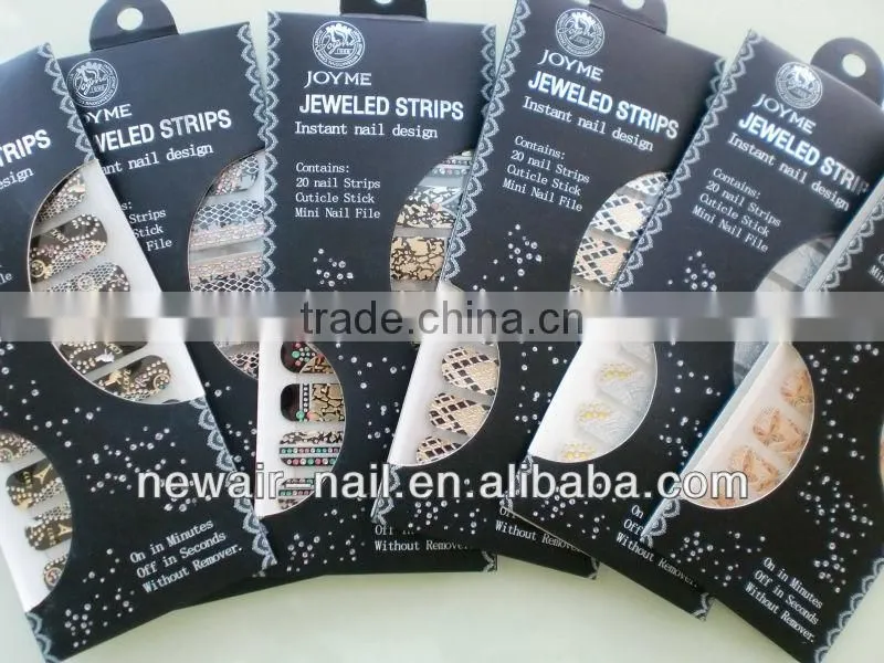 fashion 3d nail sticker 3d nail japanese style nail supply wholesale