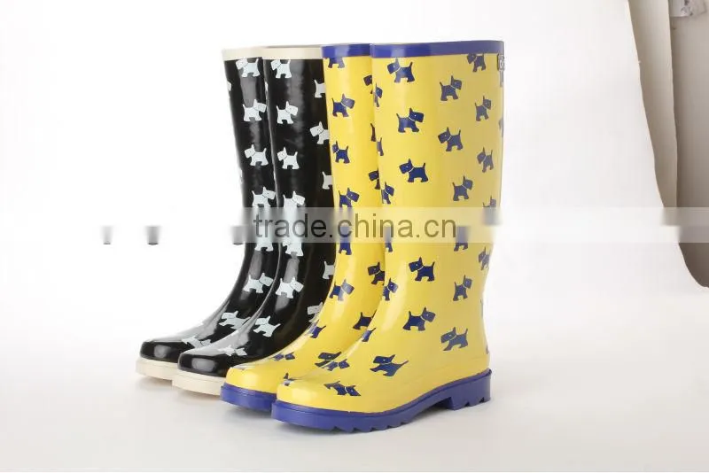 customize print half wellington boot for women