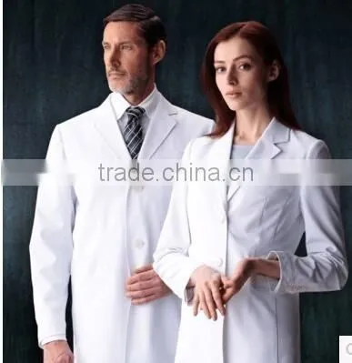 new design quality hospital custom doctor's uniform UFM1607