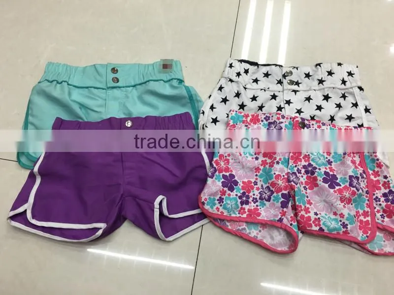 Stocklots clothing girl's running bermuda printed shorts