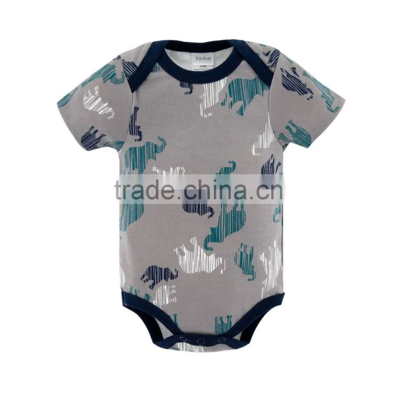 2017 Wholesale 3 piece/lot Sleeveless Soft Cotton Baby Rompers For Newborn