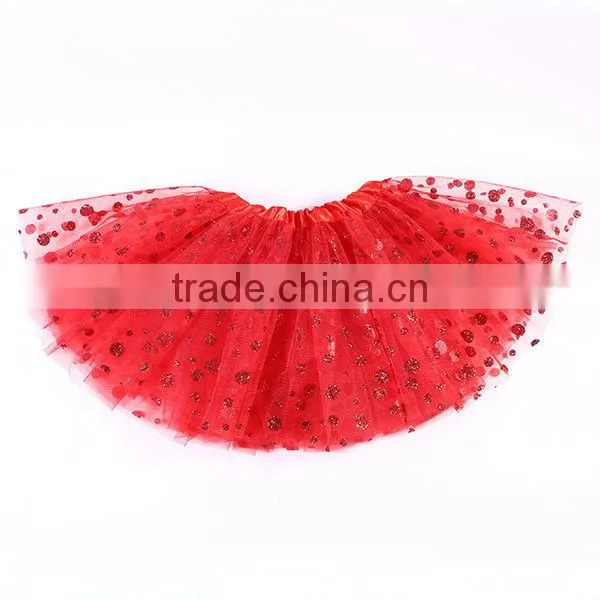 3 Layers Polka Dots Ballet Tutu