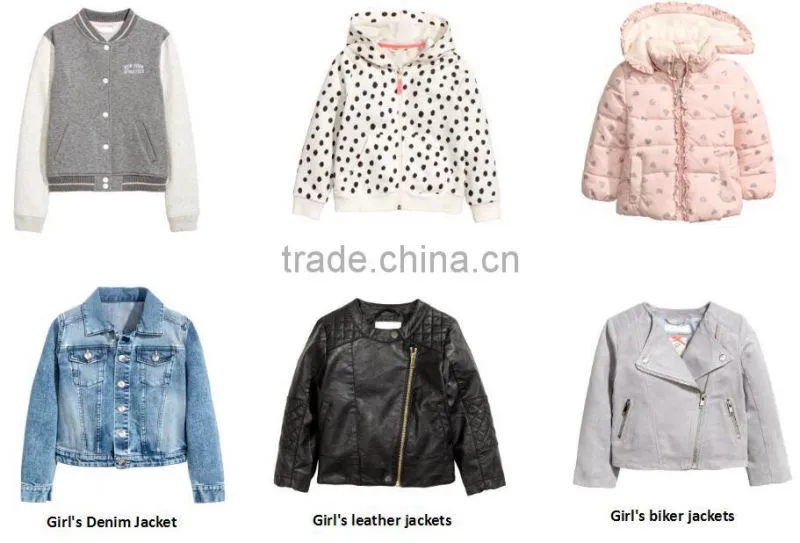2017 Latest kid jackets custom,high quality kid jacket,cheap kid jacket