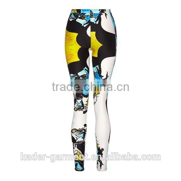 New Fitness Leggings Women Sublimation Print Leggings Digital Printed Leggings