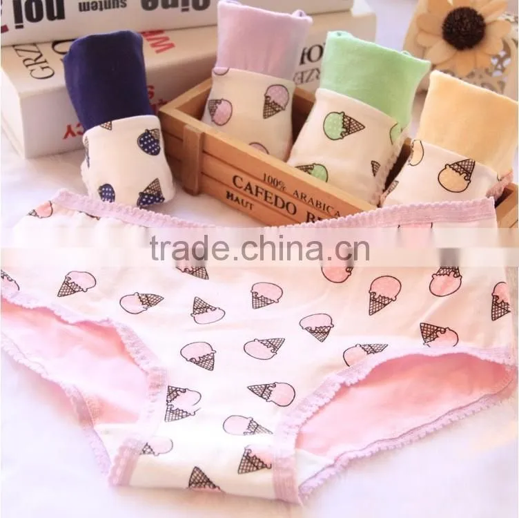 Fashion Hot Sexy Lace Women Underwear Girl Lady Panties Lingerie Underwear Cotton Sexy Lace Plus Size 100C