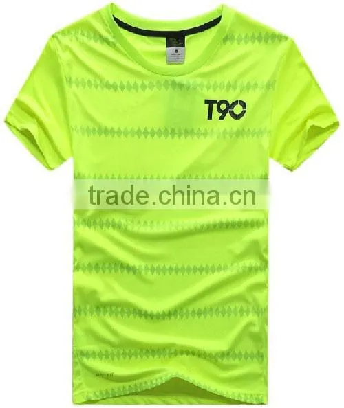 new design customized fashion dry fit advertising t shirt round neck