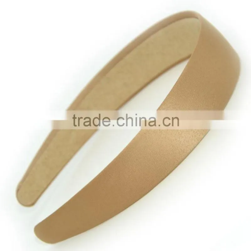 Fashion Colorful Plastic Headband Satin