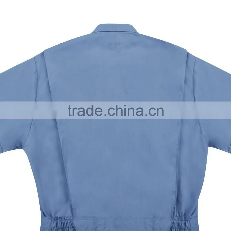 summer clothing Short-sleeve industrial coverall for men multi colors choice