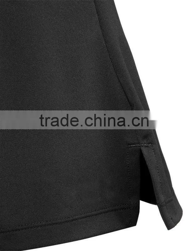 Hot Sale Custom Sports Wear Slim Fit Bulk Black Polo Shirts For Women