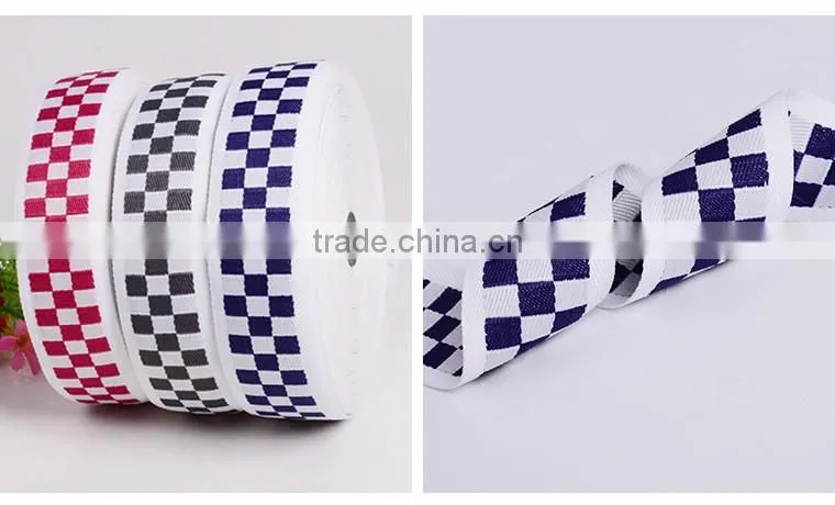 Jacquard Polyester webbing tape for mattress