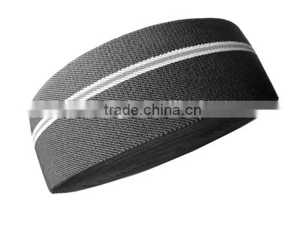 Printed elastic webbing band
