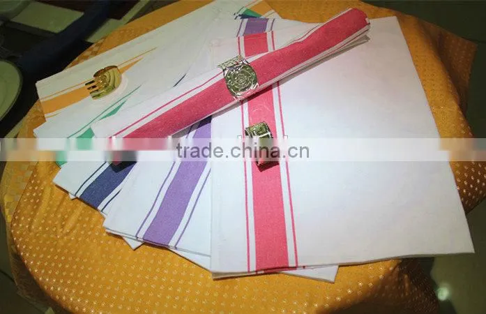 100% Cotton Yarn Dyed Dish Washing Cloth