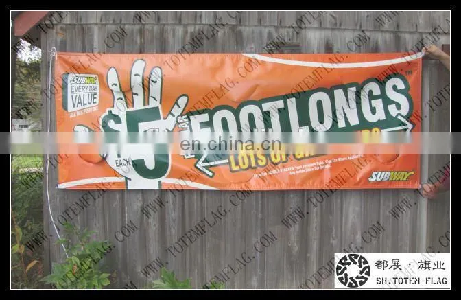 Ourdoor Promotion Cheap Custom Banners for Advertising Wholesale