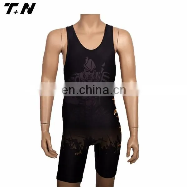 Wholesale cheap blank youth practice wrestling singlets custom