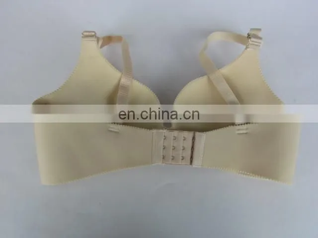 Women sexy seamless bras beige color
