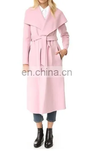 Top grade lady trench coat design