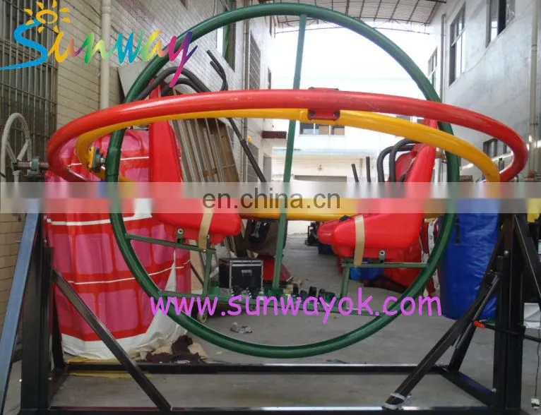 Amusement Park Ride Human Gyroscope Machine human gyroscope rides for sale