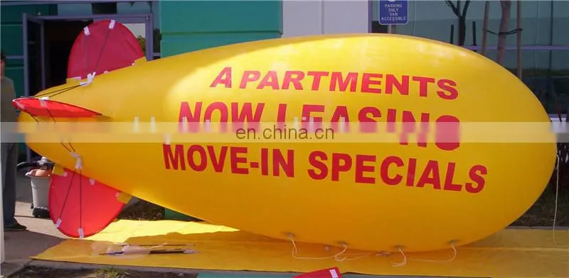 Giant inflatable blimp,advertising inflatable airship for sale