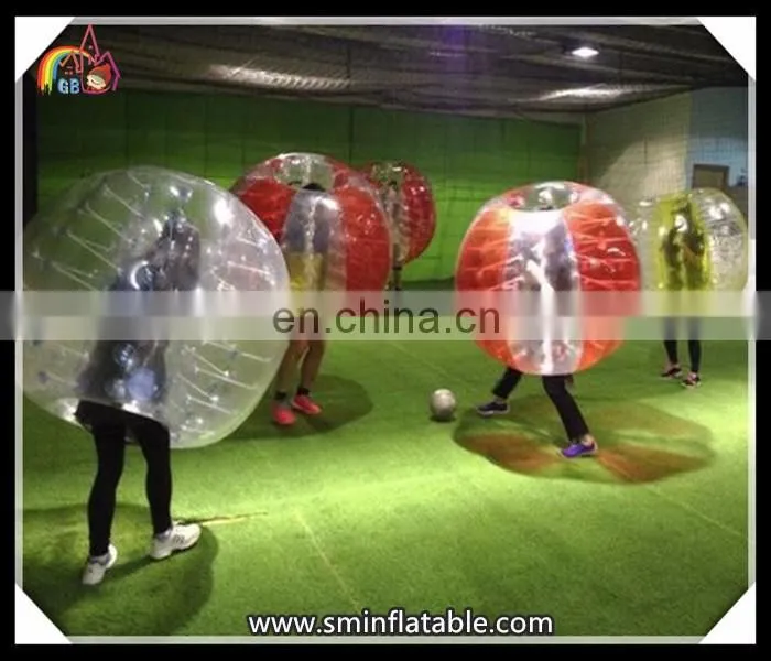 Hot sell inflatable belly bumper, inflatable soccer buddy suit, bubble football balloon for promotion