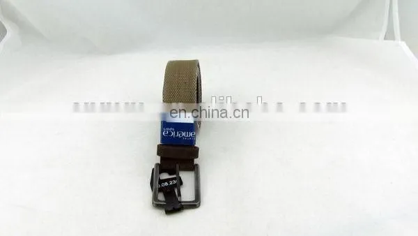 Fashion Canvas Belt With Leather For Men Waist Belt For Kids