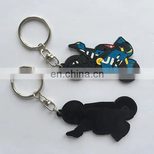 Popular Rubber Printed PVC keychain