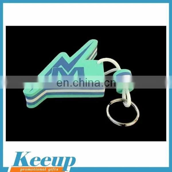 Promotion eva floating keychain