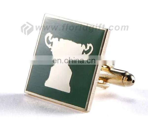 custom engraved logo cufflinks/make custom cufflinks