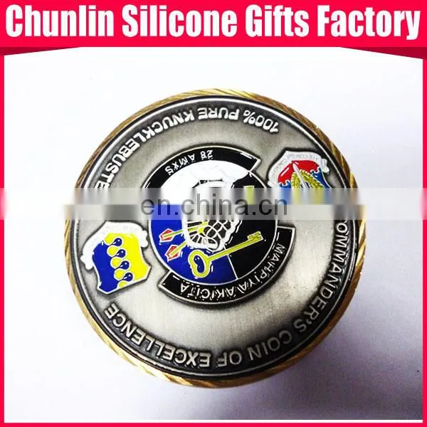gold plating medal for souvenirs