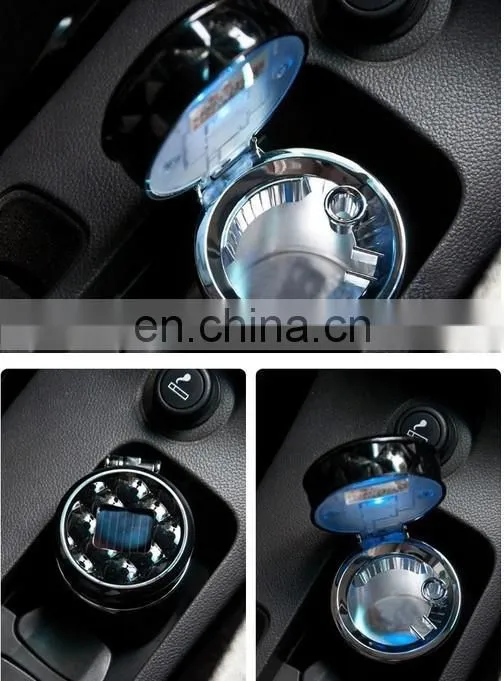 Car ashtray with LED light