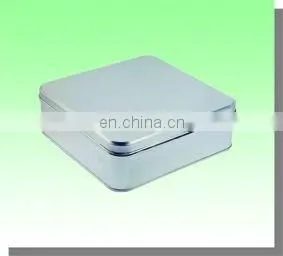 embossing logo tinplate tea gift packaging tin box