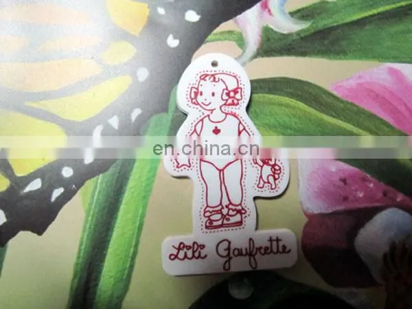 Clothing shape with custom design card inserted blank Acrylic keychain