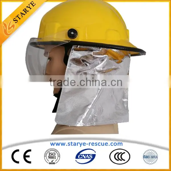 CE Standard Fireman Protective Firefighting Helmet Korean Type Fire Helmet