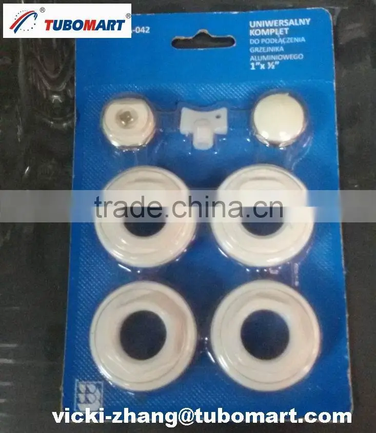 11pcs radiator kit parts radiator accessories set radiator fittings set for aluminum heating radiator factory