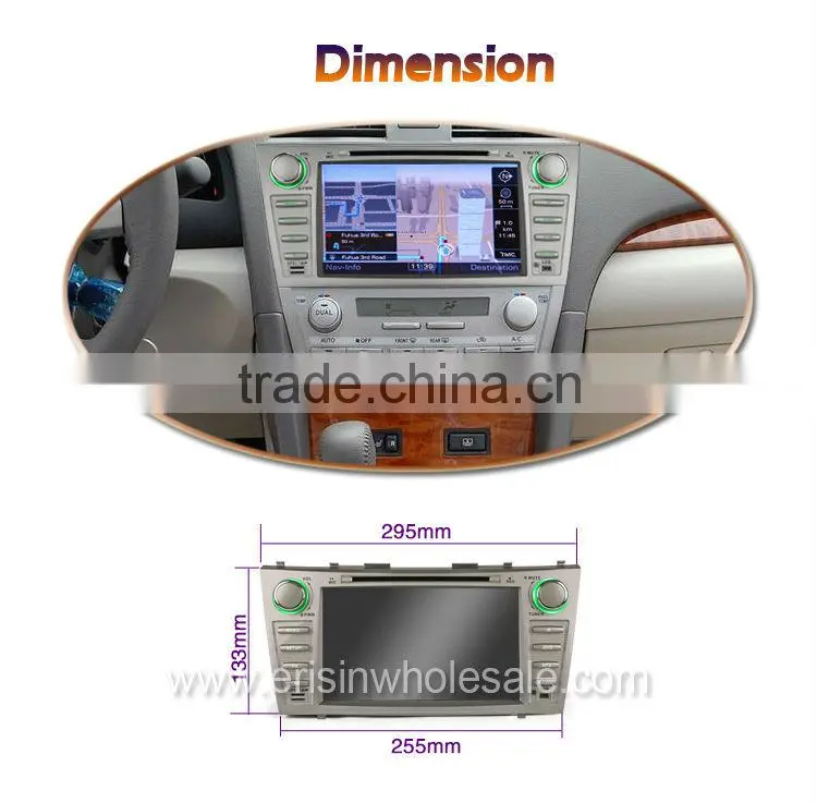 Erisin ES7668M 8" Car Audio Video DVD with GPS VMCD for Camry Aurion